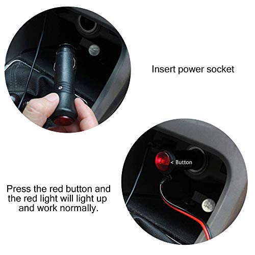 Yellow Shell LED 12V Car Taxi Cab Roof Top Sign Light Lamp Magnetic with 3m Cigarette Lighter Power Cords by NRC&XRC - Image 4