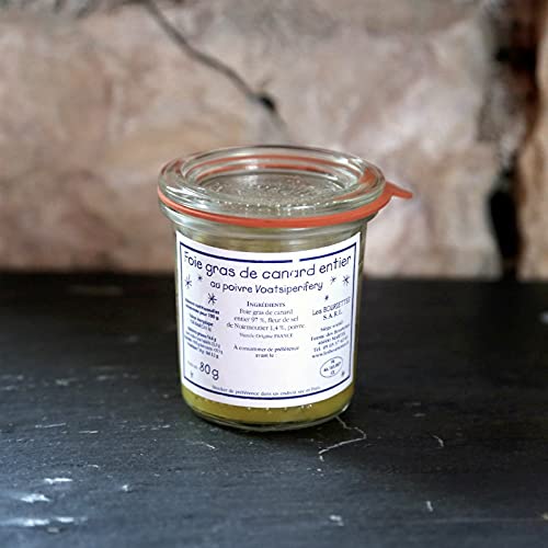 Foie gras de canard entier au poivre Voatsipériféry 80g - Spécialité artisanale LES BOURIETTES Cover