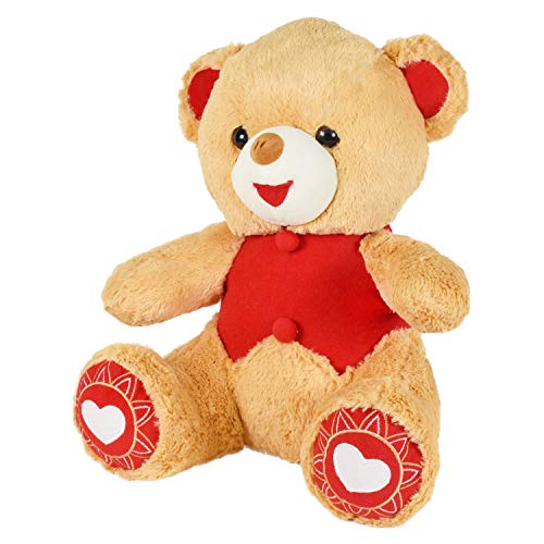 Image of Ultra 15 inch Charlie Teddy Bear Fully Stuffed Soft Plush Toy for Kids in Brown Animal Toy Gift Birthday Anniversary Christmas Diwali Home Decore
