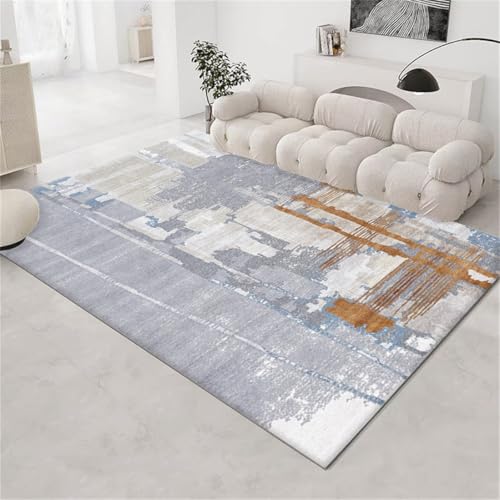 RUGMRZ Küche Outdoor 160X230Cm Teppich Pastell 12 Modern Mädchen Crystal Samt Retro Abstrakt Schmutzabweisend Blau