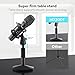 MAONO USB/XLR Podcast Dynamic Microphone, Studio Mic Kit with Volume Control, Shock Mount, Pop Filter, Ideal for Vocal, Instruments Recording, Voice Over, Live Streaming (HD300T)