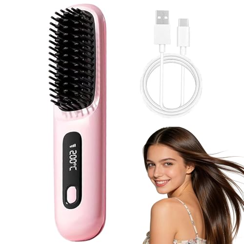 Glow Wave Heated Brush, 2026 New Hot Brush for Short