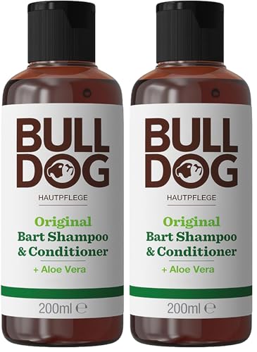 Bulldog Original Bartshampoo & Conditioner Herren, 2er Pack (1 x 200 ml)