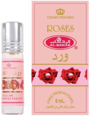 Al Rehab Roses By roll on perfume 6ml