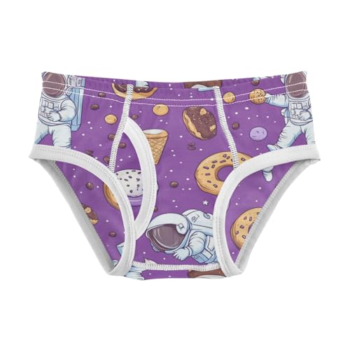 Wusikd Cookies Chocolate Boys' Underwear Cotton Chips Boys Briefs Soft Toddler Underwear 2T