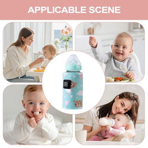 Chauffe-bouteille de voyage résolvant les repas de bébé à l'extérieur