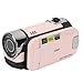 Dpofirs 1080P HD Digital Camera, 16X Zoom 16MP with 2.4 Inch Rotatable Screen, Fill Light Selfie Camera, Pocket Size for Vlogging Travel Daily Recording