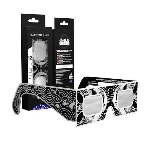 Lunettes pour éclipse solaire Absolute Eclipse certifiées CE pour 2026