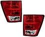 EPIC LIGHTING OE Style Replacement Rear Brake Tail Lights Assembly Compatible with Jeep 2005-2006 Grand Cherokee Left Driver & Right Passenger Sides Pair