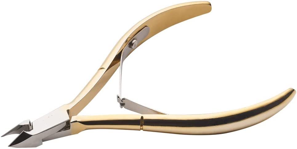 ColorsplashCuticle Cutter Nail Art Cuticle Nipper (Gold)