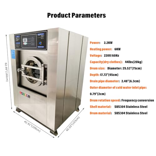 WYDDDARY Industrial Washer 3-in-1