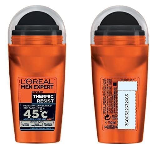 L’Oréal Men Expert Thermic Resist Deodorant für Herren im 3er Pack