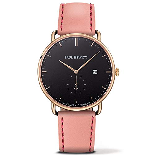 Montre Homme PAUL HEWITT PH-TGA-G-B-24M Cadran Noir Doré Ø 42 mm