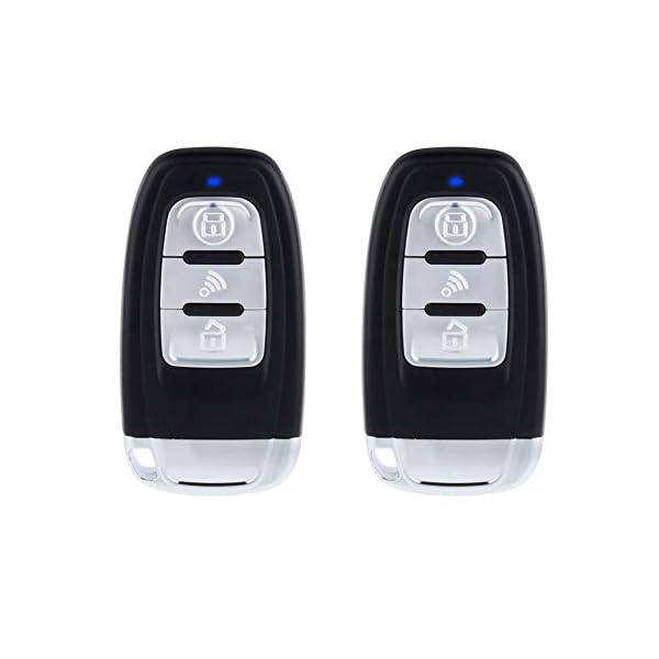 EASYGUARD EC002 Smart Key RFID PKE Car Alarm System Passive Keyless Entry Remote Starter Push Start Button & Touch Password Entry Hopping Code - Image 3