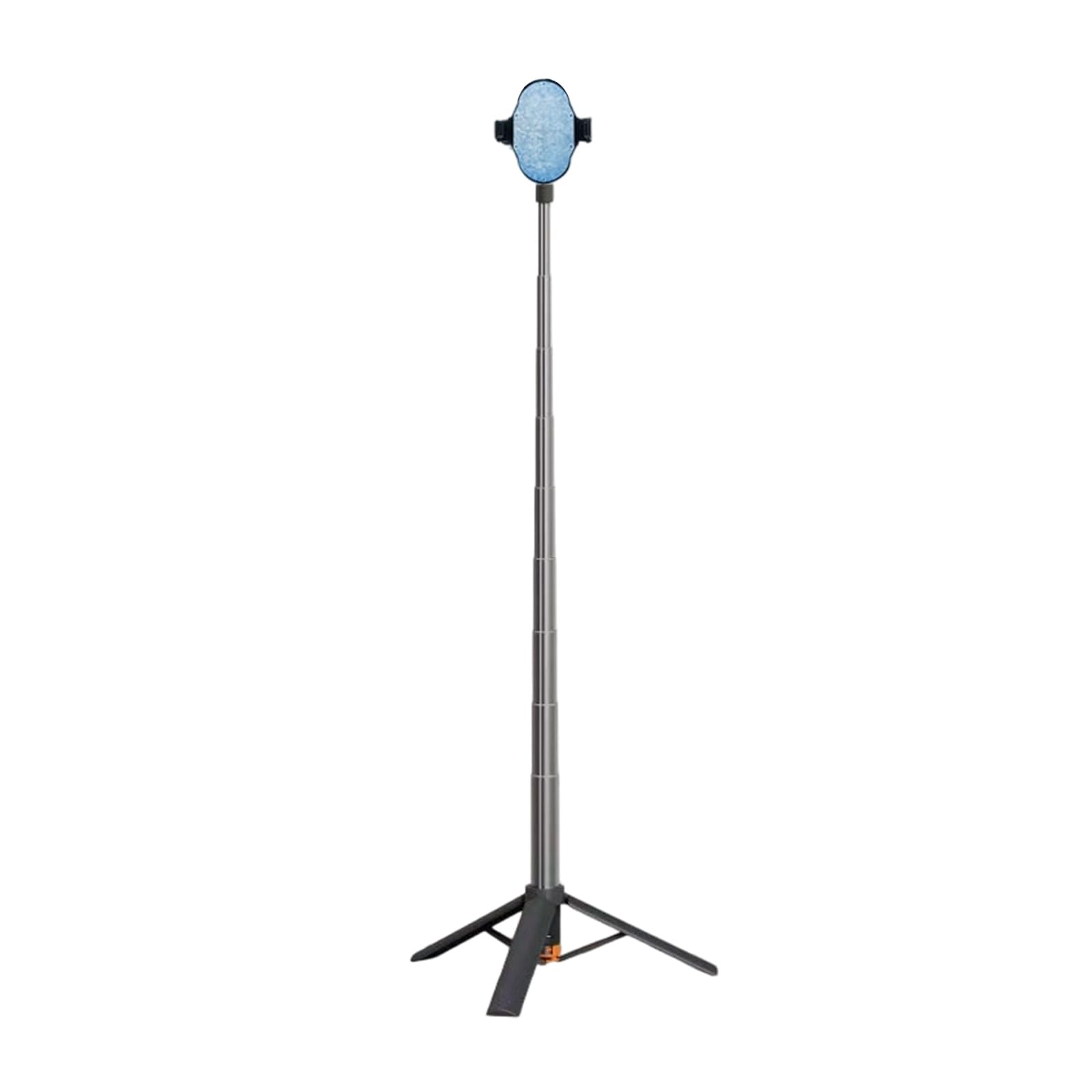 Treppiede per telefono con picchetti per lo streaming live | Supporto portatile per smartphone montato a per la fotografia pesca, design con base a punta per prateria