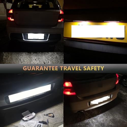 Luces LED matricula BMW sin error CANBUS para solucionar parpadeos en E87 E63 F20 6