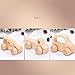 Forest's Best Playwood - Holzauto Set 3 Holzspielzeug Geschenk Baby Junge Mädchen ab 6 Monate Kind ab 1 Jahr Montessori Spielzeug Holz Geburtstagsgeschenk Motorik Greifling