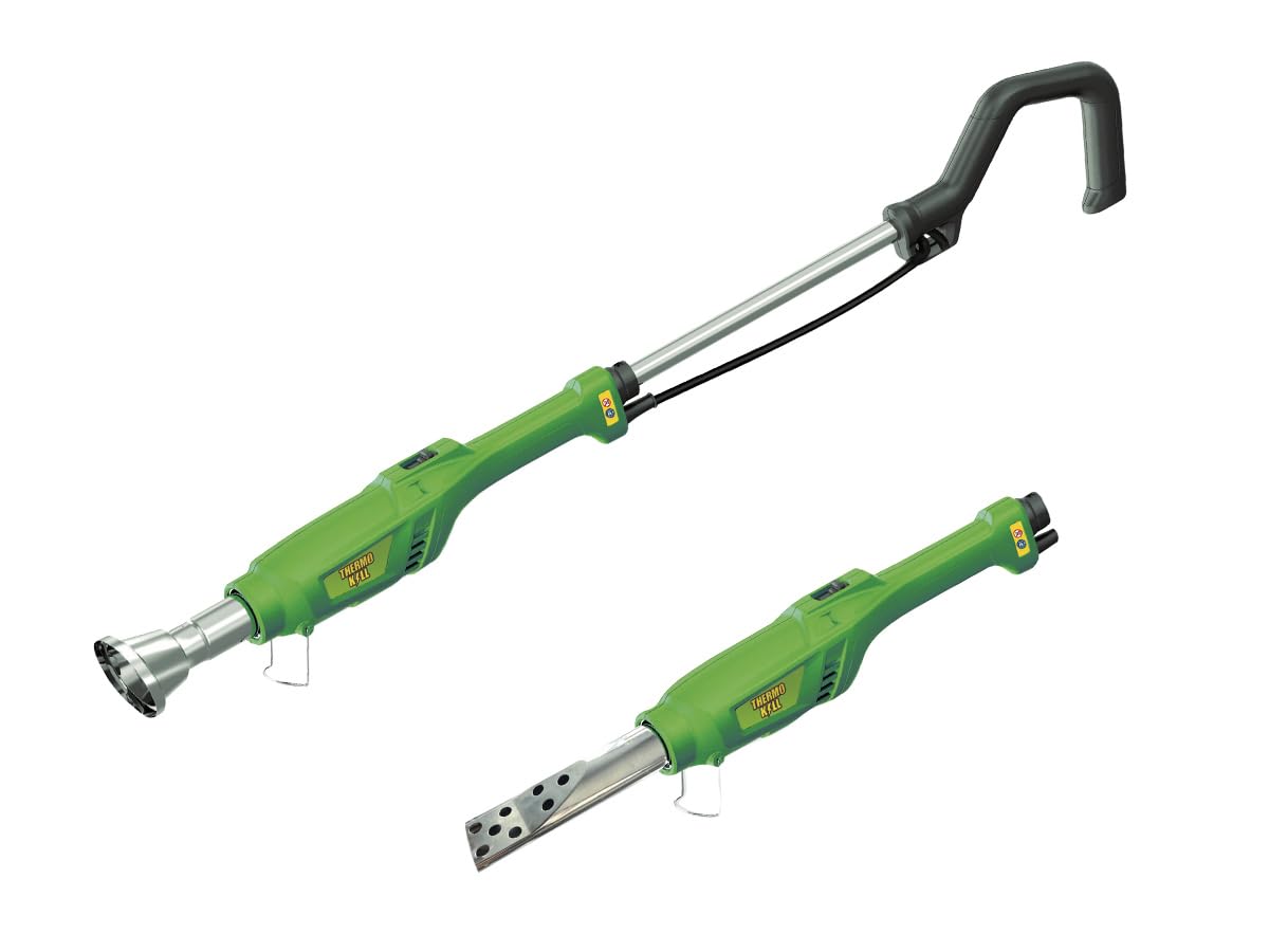 BSI - Puissant Désherbeur Electrique Thermo Kill 600°C - Élimine Facilement et Durablement Les Mauvaises Herbes