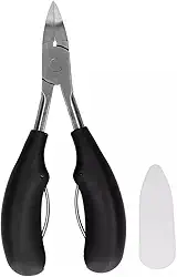 Alicate Para Desencravar Cortar Unha Encravada Profissional Preta