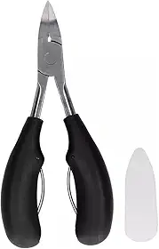 Alicate Para Desencravar Cortar Unha Encravada Profissional Preta