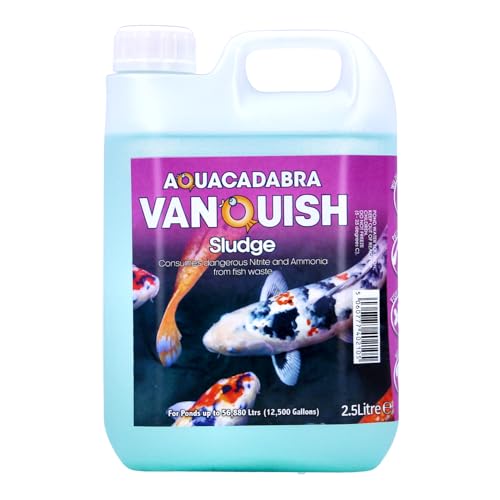 Aquacadabra Vanquish Sludge Pond Water Health Solution Remove Nitrite Ammonia 2.5L