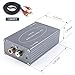Alitutumao Noise Isolator RCA Ground Loop Noise Isolator Noise Filter Aluminum Shell Ground Loop Noise Isolator for HiFi Stereo Home Theater Car Audio Player