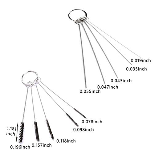 image for SAGUD Airbrush Clean Kit, Airbrush Cleaning Pot, Cleaning Kit with Gla