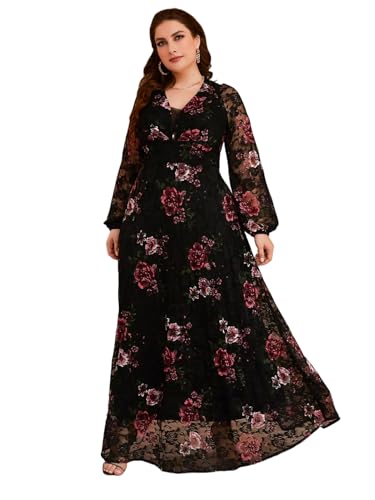 Image of TOLEEN Women's Plus Size Sequin Dress Luxurious Style Formal Cocktail Evening Party Maxi Dresses