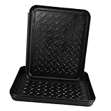 Empêche la : la conception du plateau empêche efficacement les chaussures et les bottes de se déformer, garantissant qu'elles conservent forme longtemps, plateau à bottes pour entrée intérieure, plateau à chaussures en plastique