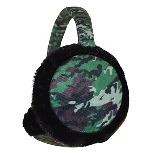 Camo Ear Muffs For Winter Men Women, Fuzzy Adult Earmuffs, Adjustable Winter Ear Warmer Headband #TOP21