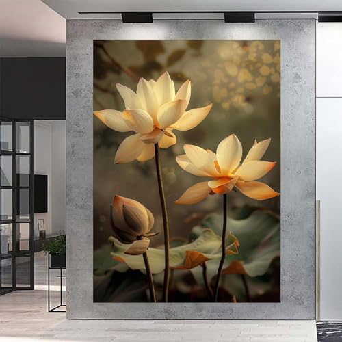 Impression d'art vintage de fleurs moderne et Premium - 4