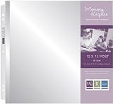 We R Memory Keepers 660151 Post Album Page Protector, 12x12, Ultra Crystal Clear