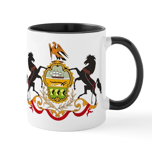 CafePress Pennsylvania Coat Of Arms Mug 11 oz (325 ml) Ceramic Coffee Mug