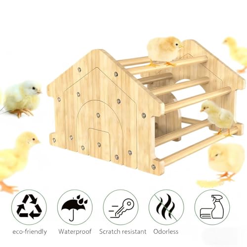 Construction en chanvre interchangeable et bois pour un nid de poulet sain - 6