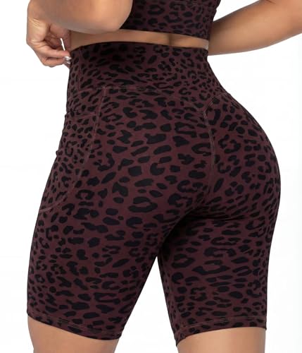Image of Sunzel No Front Seam Biker Shorts for Women with Pockets, Yoga Workout Gym Bike Shorts with Tummy Control | 3, 5 Or 8-Inch Inseam, High Waisted, No Front Seam, Side Pockets, Buttery Soft, Compression Fit, Squat Proof, Tummy Control