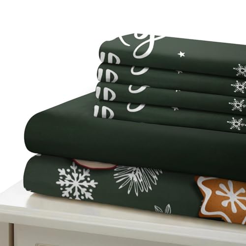 Housse de couette Noël imprimé 3D super douce et résistante - 7
