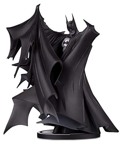 DC Collectibles - Batman Blanco y Negro por McFarlane Versión 2 DeluxeStatue