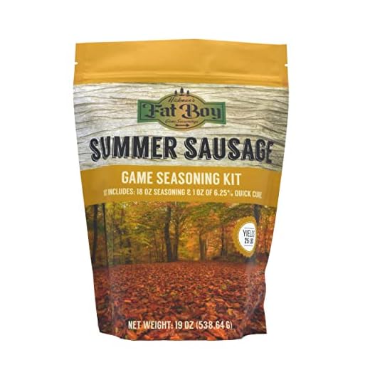 Fat Boy Summer Sausage Game Seasoning Complete Kit