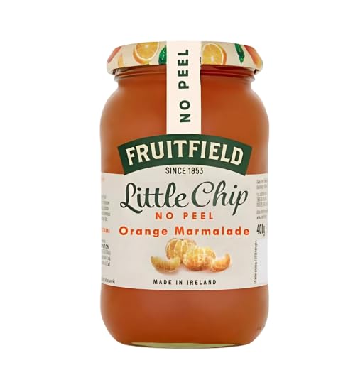 Fruitfield Little Chip No Peel Orange Marmalade, Made in Ireland, 454g