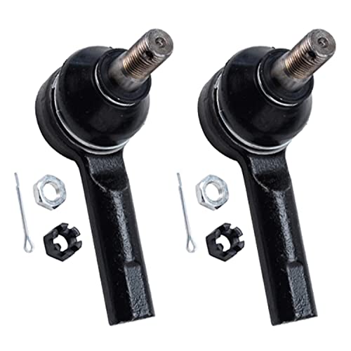 Image of Detroit Axle - Front Lower Control Arm w /Ball Joints Inner Outer Tie Rods Upper Ball Joints Replacement for Nissan Frontier Xterra - 8pc Set