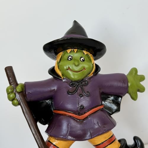 Statue de sorcière d'Halloween figurine à offrir pour fêtes - 7