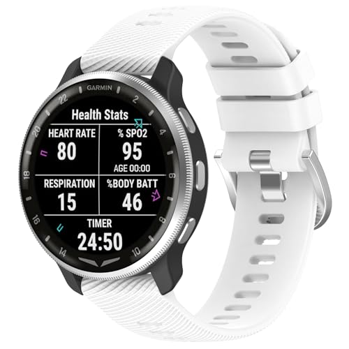 Garmin D2 Air X10 �E�H�b�`�o���h ���f�B�[�X �����Y 20mm ���߉\ �X�|�[�c�V���R�������p�o���h �X�g���b�v ���X�g�o���h Garmin Venu 2 plus/Approach S40/Forerunner 55 245 645�p