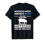Metzgereibedarf und Metzger Geschenke für Fleischer. Dies ist eine Metzgermeister Kleidung für Schlachter und Fleischermeister die Metzgerzubehör suchen.
