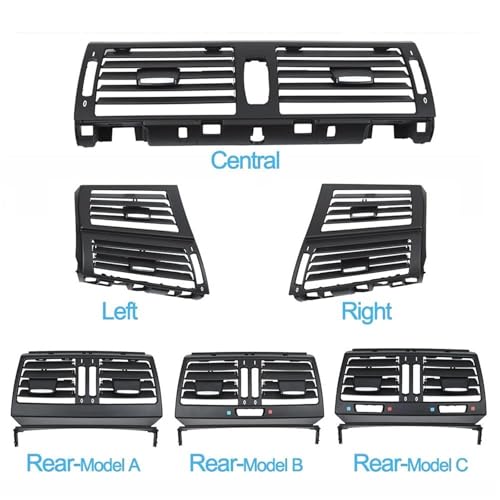 Grille de ventilation avant BMW X5 X6 E70 E71 cache sortie clim 3 pièces