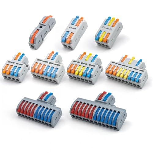 Conectores de cable de inserción para reparar enchufes sin usar herramientas ni soldadura