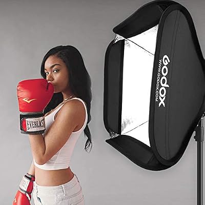 Godox 31x31inch 80x80cm Foldable Softbox Diffuser with S-Type Bracket for V1, AD200Pro, AD400Pro, TT350, V860II Series