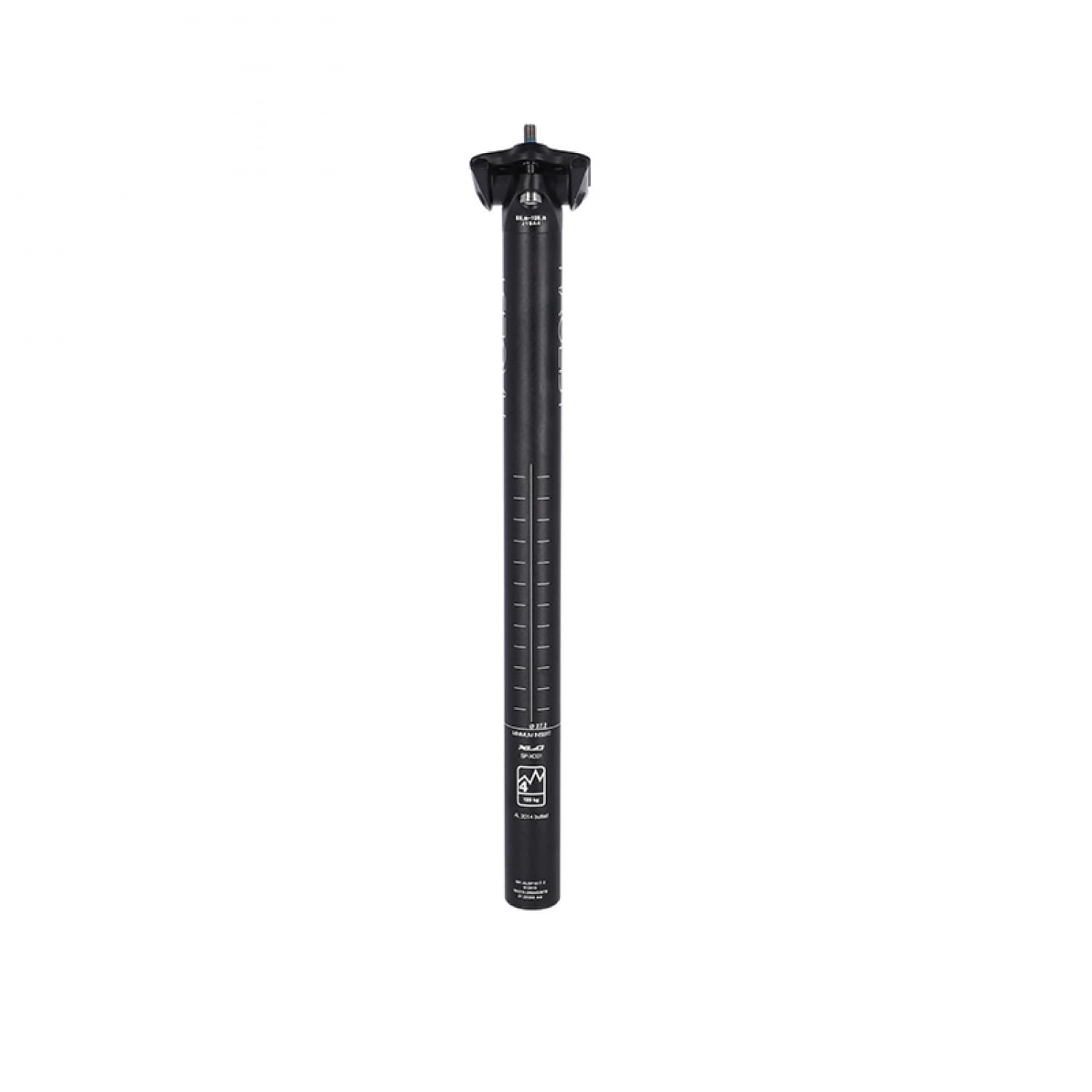 XLC Winora Unisex – Erwachsene Raceby Sattelstütze, Schwarz, Ø30,9mm/350mm Sport & Freizeit