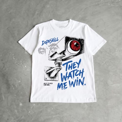 Image of DopeSkill Graphic Tee Streetwear Hip Hop Hypebeast Unisex T-Shirt Sneaker Colour Matching Shirts Rapper Mouth