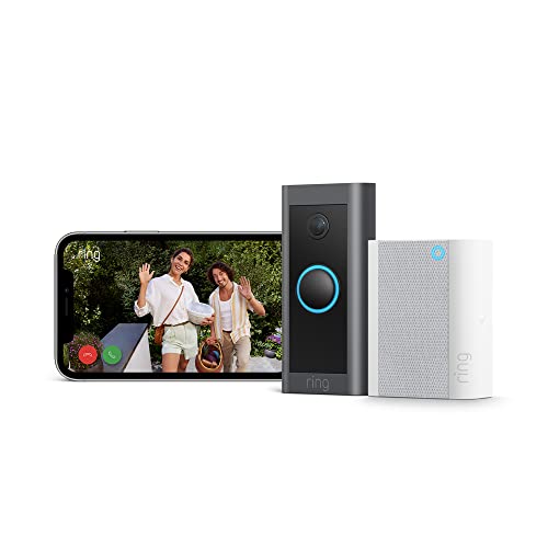 Wir stellen vor: Ring Video Doorbell Wired + Chime von Amazon | HD-Video Türklingel, fortschrittliche Bewegungserfassung, festverdrahtete Installation| Mit 90-tägigem Testzeitraum für Ring Protect
