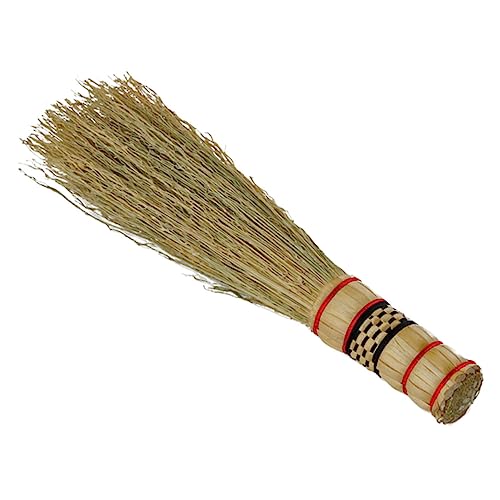 FRCOLOR Kitchen Cleaning Brush Straw Dish Brush Large Pot Clean Portable Scrubber